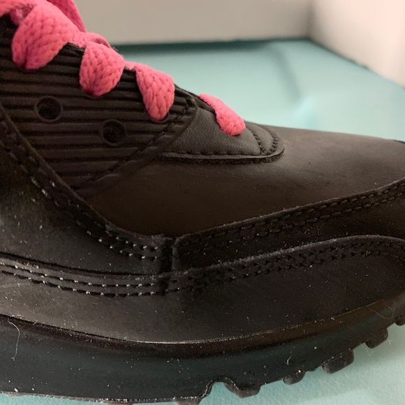 NEW VINTAGE NIKE AIR MAX RUNNING SHOES- PINK/BLK - Picture 10 of 14